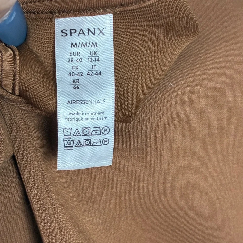 SPANX AirEssentials Wide-Leg Jumpsuit Cocoa Size M - Picture 3 of 3